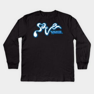 Save Water 3 Kids Long Sleeve T-Shirt